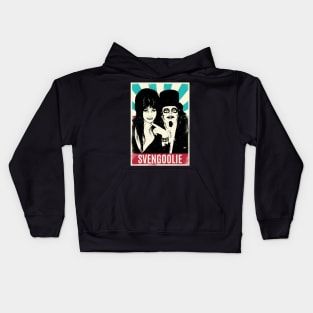 Vintage Retro Svengoolie Kids Hoodie